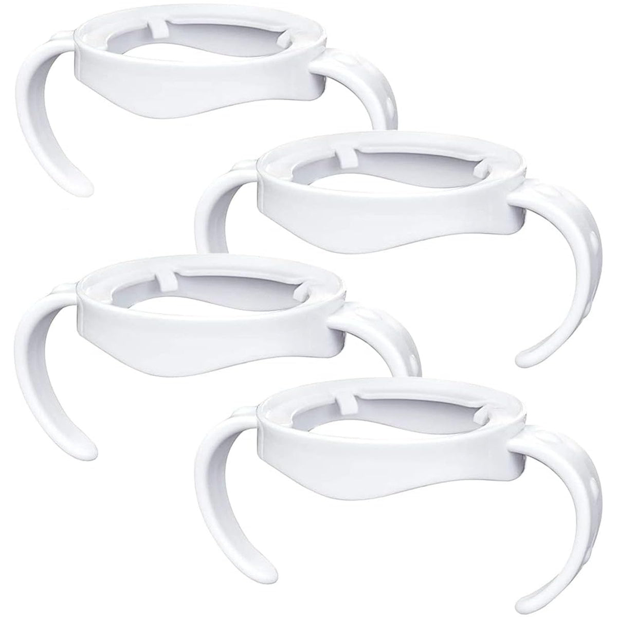 AnnuoYi Baby Bottle Handles for Philips Avent Natural Baby Bottles, Compatible Avent Bottle Holder for Baby（4 Count）