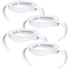 AnnuoYi Baby Bottle Handles for Philips Avent Natural Baby Bottles, Compatible Avent Bottle Holder for Baby（4 Count）