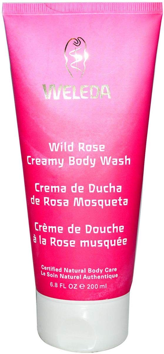 Weleda Wild Rose Creamy Body Wash, 6.8 fl oz (200 ml)