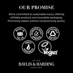 Baylis & Harding Signature Vetiver, Cedar & Lemongrass Anti-Bacterial Hand Wash 500ml | Natural Oils | Kills 99.9% of Bacteria | Woody & Aromatic Fragrance | Vegan