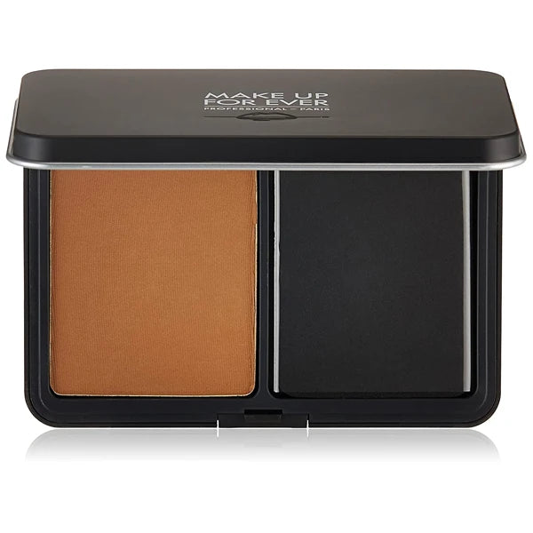 Make Up For Ever Matte Velvet Skin Blurring Powder Foundation R540 Dark Brown, 0.38 Ounce