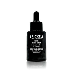 Brickell Men's Retinol Skin Care Serum Treatment For Firming Face Lines & Eye Wrinkles, Deep Hydrating Facial Skincare Serum For Anti-Aging, Fragrance Free, 1 Ounce