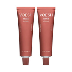 VOESH Hand Balm Home & Away Duo - Black Tea & Rose, Set of Two Hand Creams, Travel-Friendly Hand Lotions