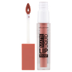 Collection Cosmetics Matte Liquid Lip Paint, Moisturising, Smudge-Proof, Go Getter, 3.5ml