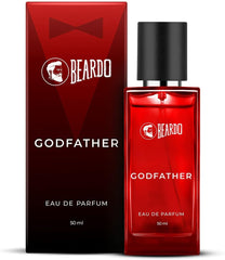 Beardo Godfather Perfume for Men, 50ml Aromatic, Spicy Long Lasting Fragrance for Date Night Body Spray Valentine's Day Gift for Husband or Boyfriend