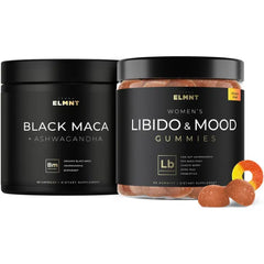 TERRA ELMNT Libido Gummies and Black Maca for Him and Her Bundle