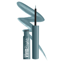 NYX PROFESSIONAL MAKEUP | VIVID BRIGHTS COLORED LIQUID EYELINER - CYAN SIMP