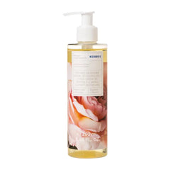 KORRES Instant Smoothing Serum Shower Oil, Cashmere Rose Scent