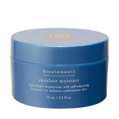 Bioelements Absolute Moisture, Lightweight Facial Moisturizer for Combination Skin, Smooth, Soft & Shine Free, Vegan, Gluten Free, Never Tested on Animals - 2.5 oz