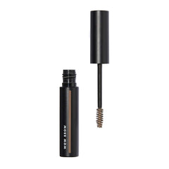 e.l.f., Wow Brow Gel, Volumizing, Buildable, Wax-Gel Hybrid, Creates Full, Voluminous-Looking Brows, Locks Brow Hairs In Place, Taupe, Fiber-Infused, 0.12 Oz