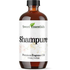 Sweet Essentials Shampure Type, 4oz Premium Fragrance Oil, Aromatherapy, Diffuser, Crafts, Soap, Home Scents, Bath & Body, DIY Parfum and Much More. Versatile & Long Lasting