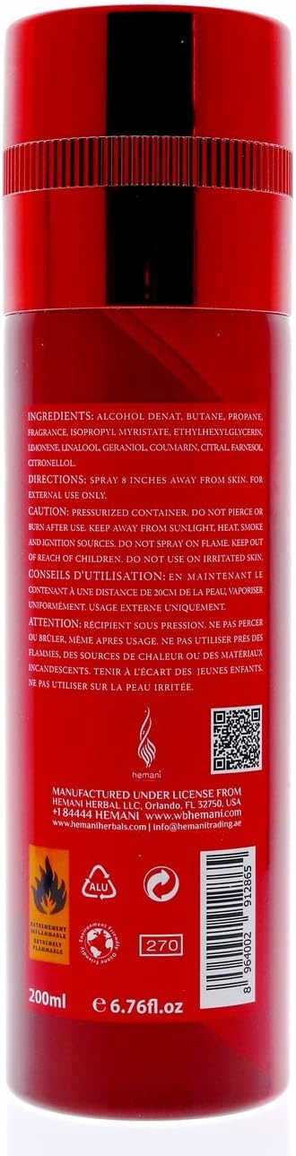 Hemani Hemani Dynamic Heat Body Spray 200ml