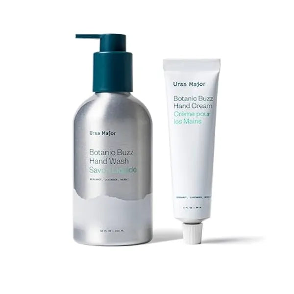 Ursa Major Botanic Buzz Hand Care Bundle Botanic Buzz Hand Wash and Botanic Buzz Hand Cream