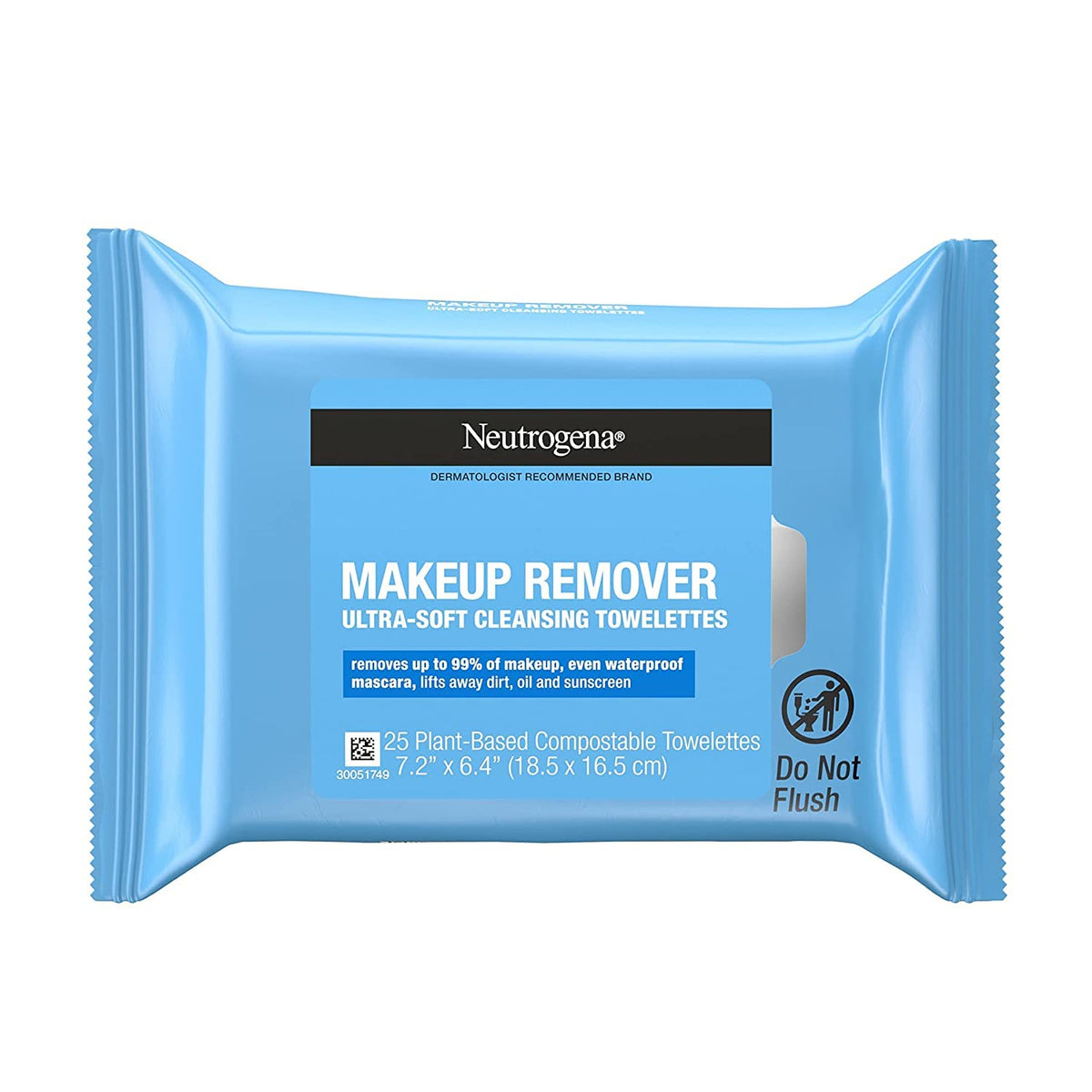 Neutrogena Makeup Remover Cleansing Towelettes, Refill Pack, 25 Count