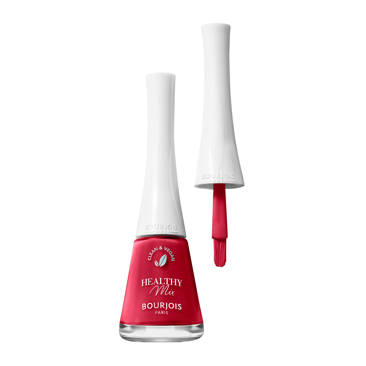 Bourjois Healthy Mix Vegan Nail Polish, 300 Grenat'Ddictive, 9 ml