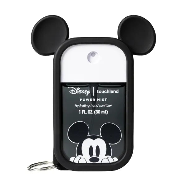 Touchland & Disney Special Edition Hand Sanitizer + Mist Case, Scented & Stylish Hydrating Sanitizer Spray Bundle, Travel Size, Dye Free