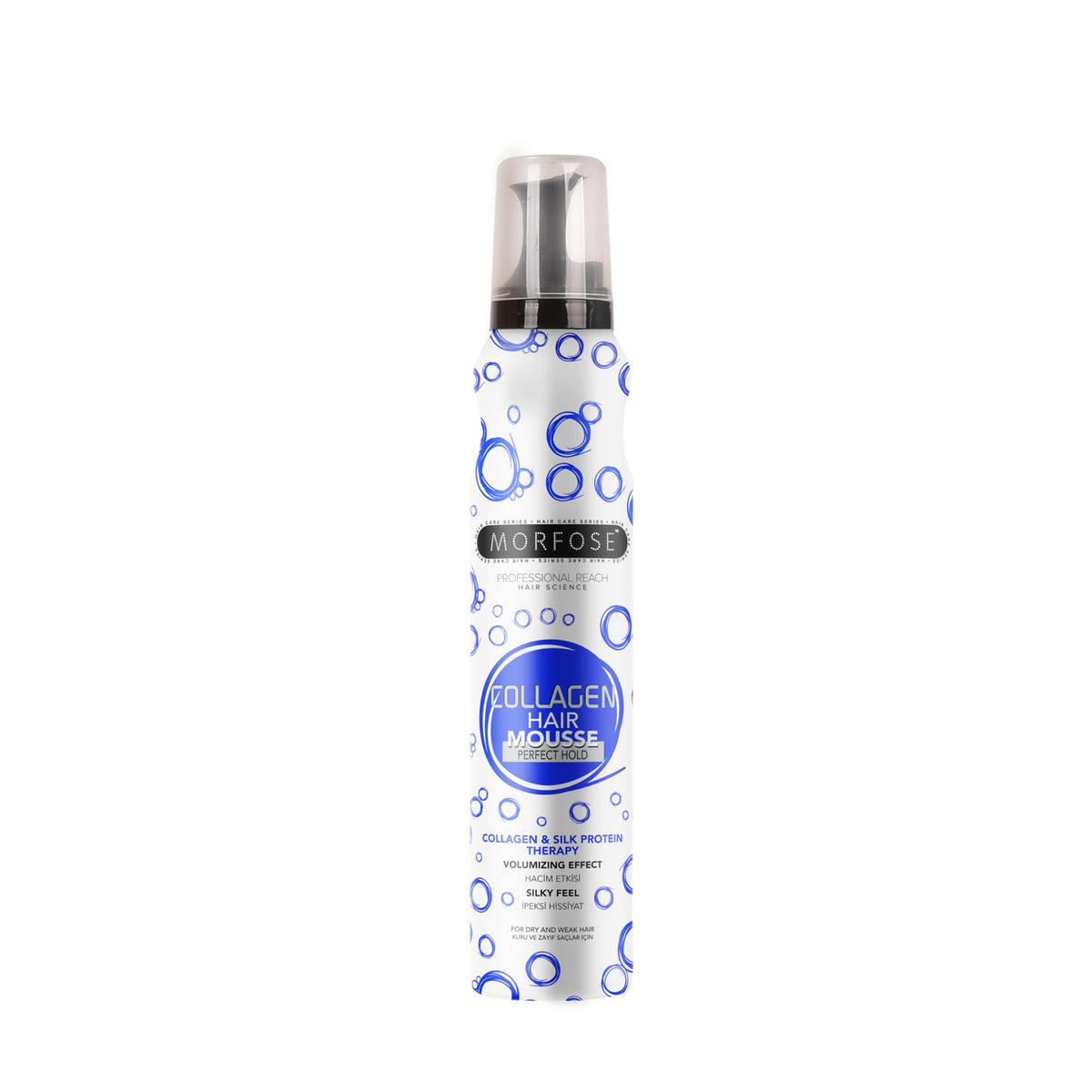 MORFOSE Collagen Hair Mousse Perfect Hold And Volumizing Effect - 200ml