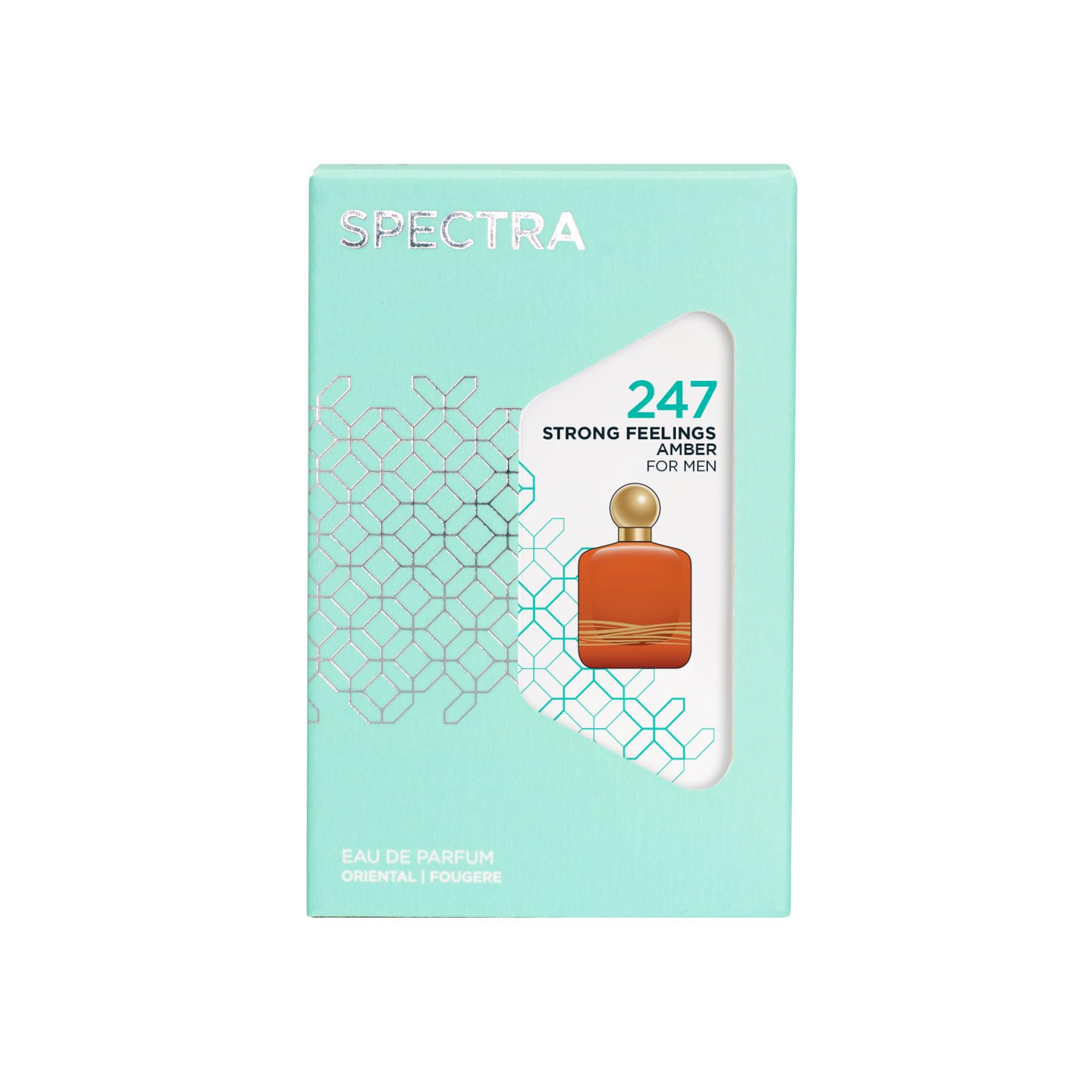 Spectra Pocket 247 Strong Feelings Amber EDP Unisex Perfume - 18ml