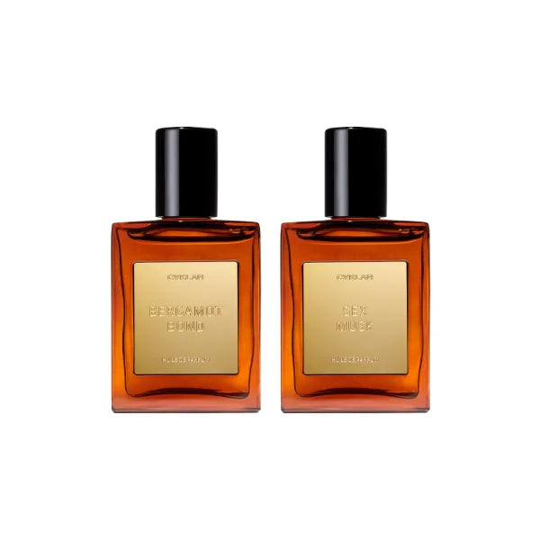 CYKLAR Perfume Oil Roll On. Travel Friendly Bergamot Bond & Sex Musk Fragrance Bundle