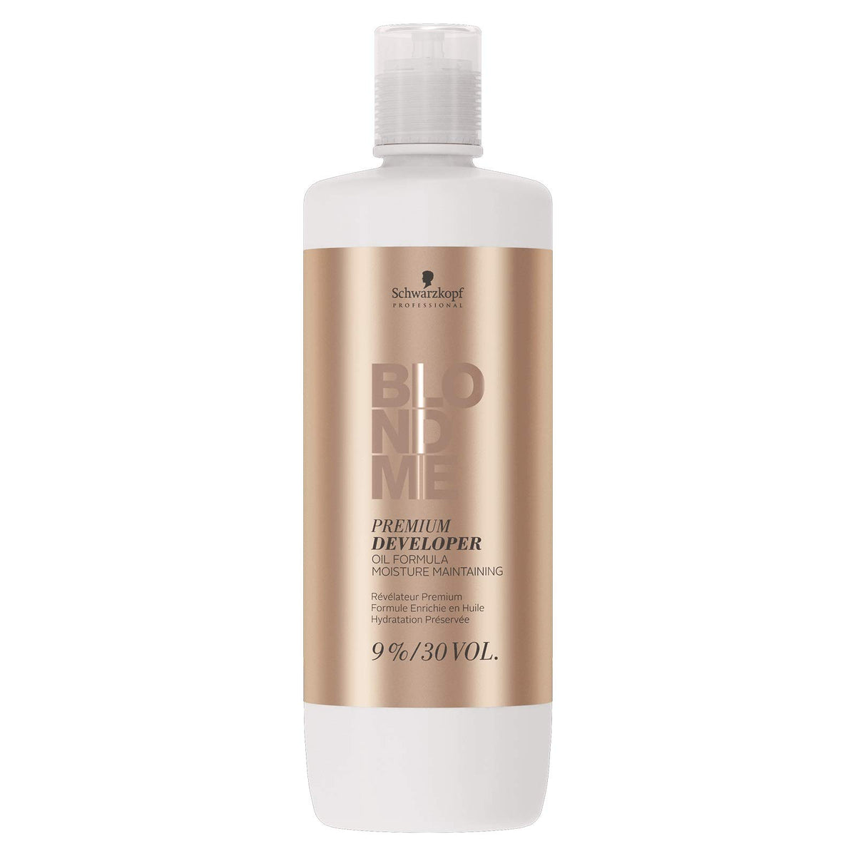 Schwarzkopf Blond Me Supreme Blonde Hair Quality Premium Care 9 Pure 30 Vol Developer 1000ml by Schwarzkopf