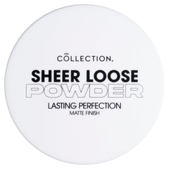 Collection Cosmetics Lasting Perfection Sheer Loose Powder, Lightweight Powder, 10g, Transparent