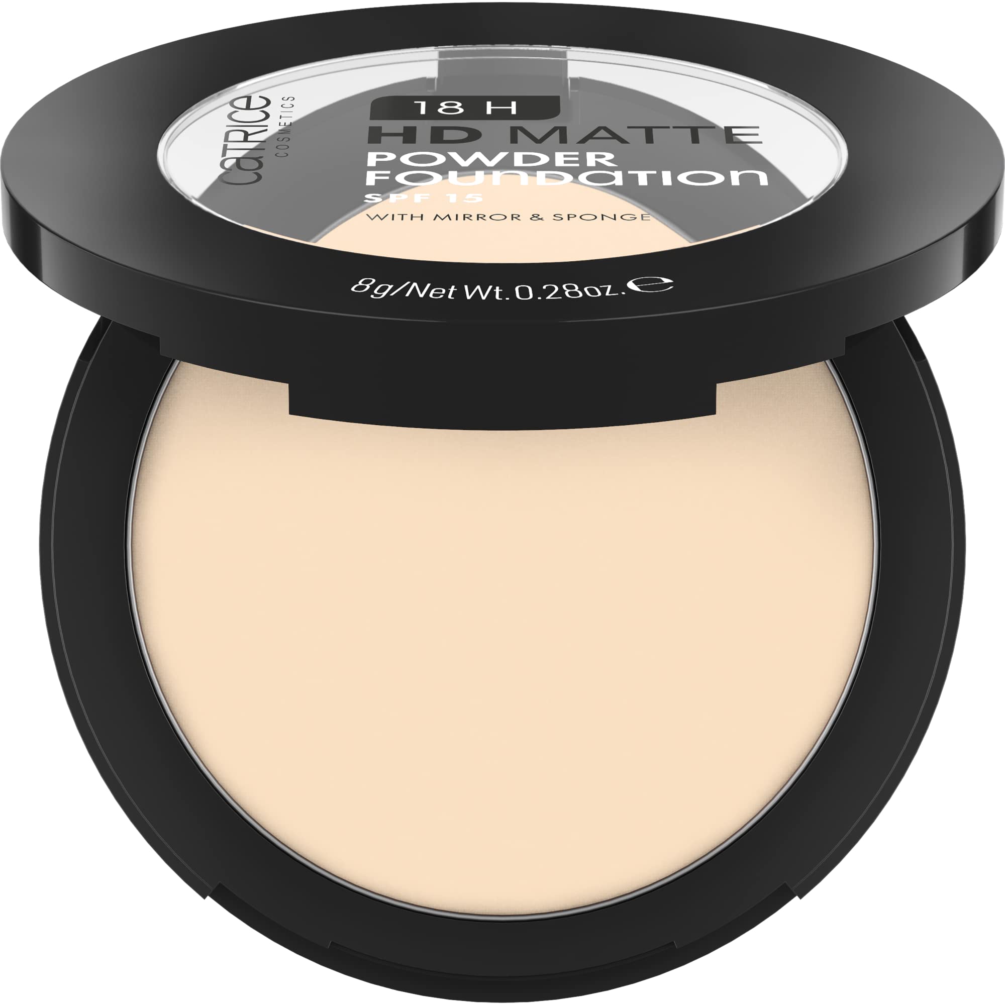 Catrice 18H HD Matte Powder Foundation 001C