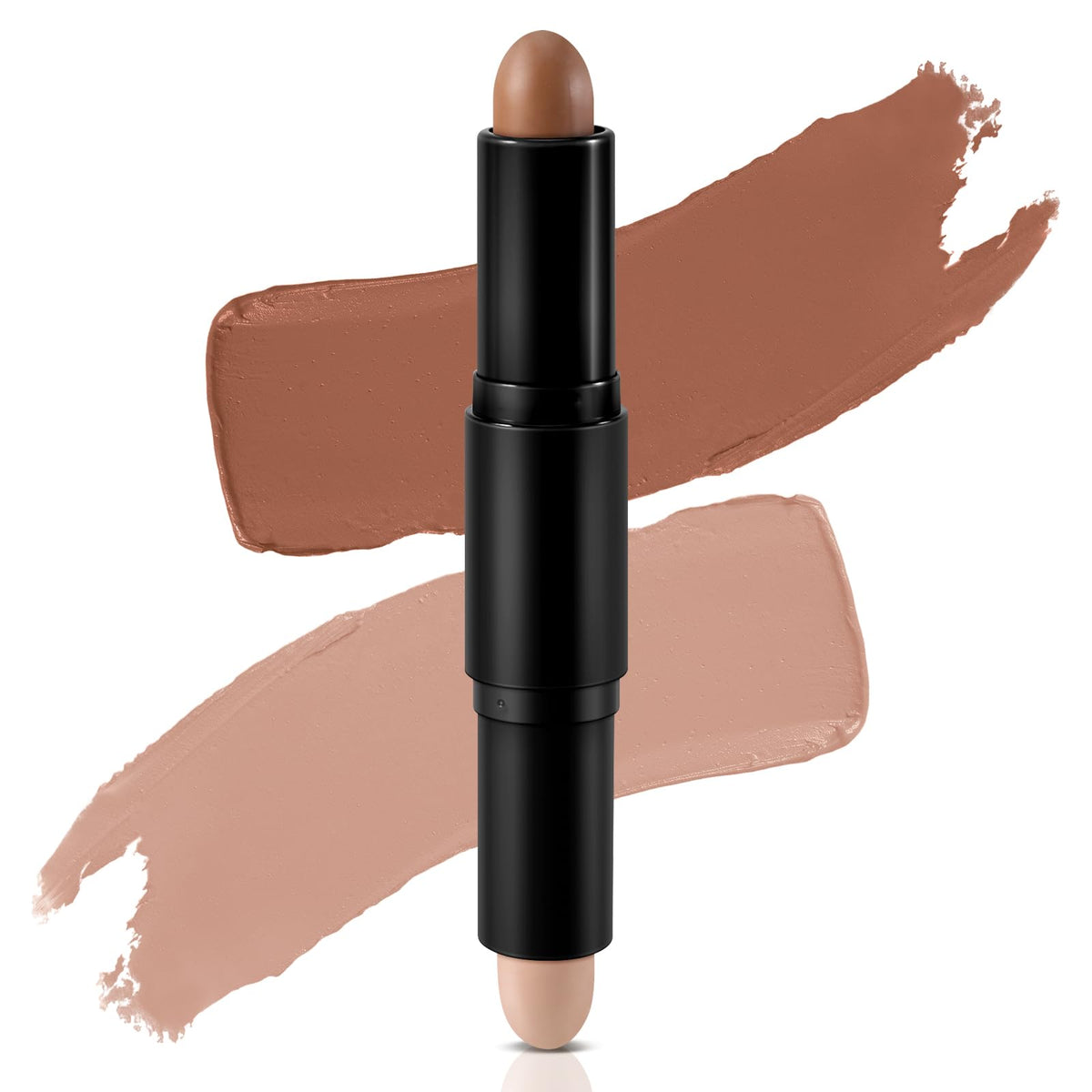 Apooliy Cream Contour Stick Bronzer Highlighter Face Shaping & Contouring Matte Makeup Long Lasting Waterproof