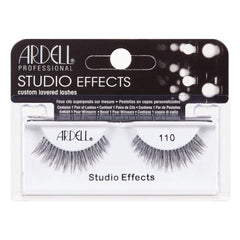 Ardell Professional Studio Effects, Custom Lavered Lashes, Strip Lashes, Full Volume and Extra Long Length- 110