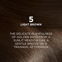 L’Oréal Paris L'Oreal Excellence Creme Hair Color, 5 Natural Brown, 72ml+100g