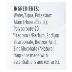 Crystal Essence Lavender and White Tea Body Spray - 4 oz - Liquid