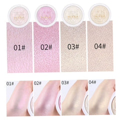 Makeup Highlight Powder Nose Shadow Facial Brightening Shimmer Powder Palette, Face Concealer,Makeup Setting Powder,Face Contour, 8g Style1