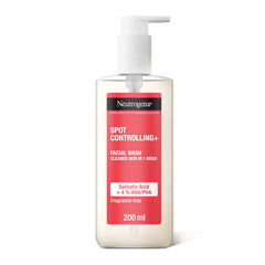 Neutrogena, Facial Wash Spot Controlling+, Clearer Skin In 1 Week, 200ml