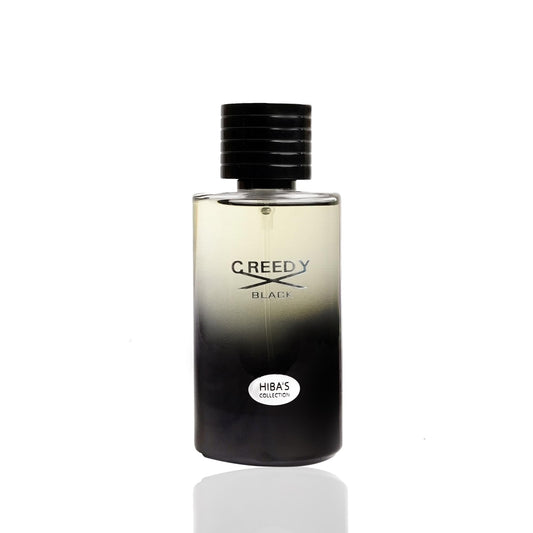 HIBA'S COLLECTION Creedy Black Eau de Parfum Natural Spray for Men - 100ml (3.4 fl oz) - Bold, Sophisticated, and Long-Lasting Fragrance
