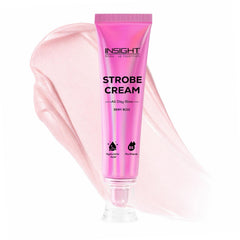 INSIGHT Strobe Cream - Dewy Rose | Instant Radiance & Dewy Glow | Enriched with Panthenol & Hyaluronic Acid | Light Diffusing Formula | Brightens & Hydrates | 30 g