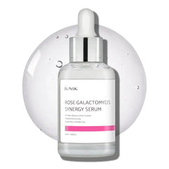 IUNIK Rose Galactomyces Synergy Vegan Face Serum 1.69 Fl Oz Naturally Fermented Rose Water Hydrating Ampoule Serum Deep Moisturizing