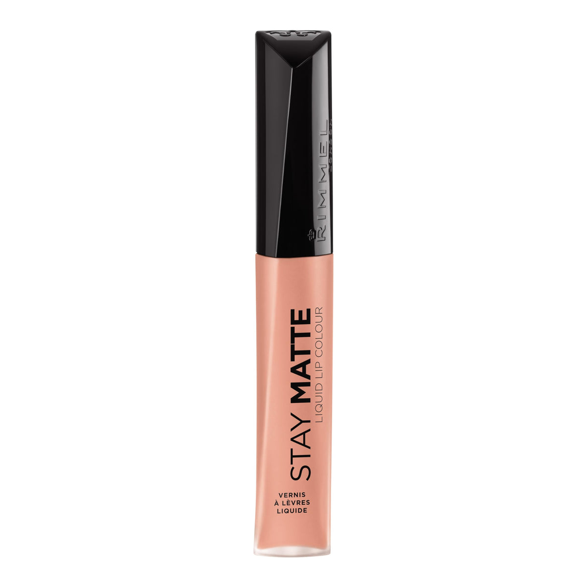 Rimmel London Stay Matte Liquid Lip Color with Full Coverage Kiss-Proof Waterproof Matte Lipstick Formula that Lasts 12 Hours - 703 Vanilla Lovin, .21oz