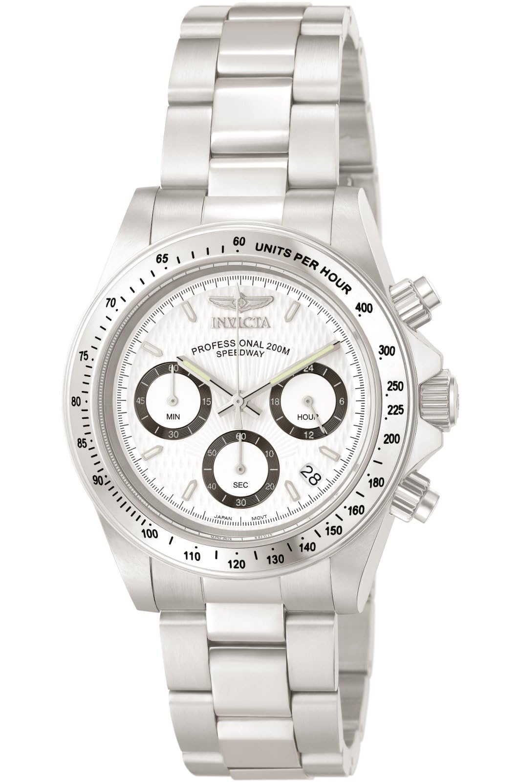 Invicta Men's Speedway Collection Stainless Steel Watch - Silver