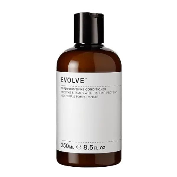 Evolve Organic Beauty Superfood Shine Natural Conditioner Small Batch, Vegan Clean Beauty 8.5 oz