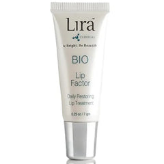 Lira Clinical BIO Lip Factor Lip Balm SPF 15 for Soft, Full, and Supple Lips Lip Treatment with Peptides, Vitamin C, E, Jojoba Oil, Avocado Oil Lip Moisturizer for Dry Lips 0.25 Ounce