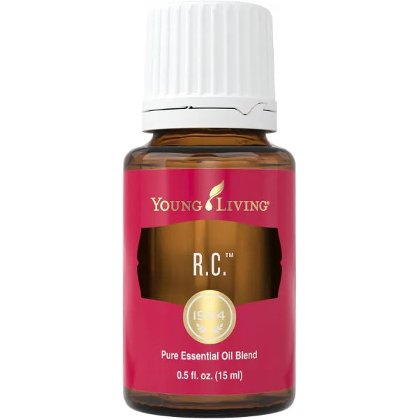 Young Living R.C. Essential Oil Blend 15ml A Powerful Combination of Cypress, Spruce, Myrtle, Pine, Eucalyptus Essential Oil, and More for a Refreshing and Uplifting Aroma