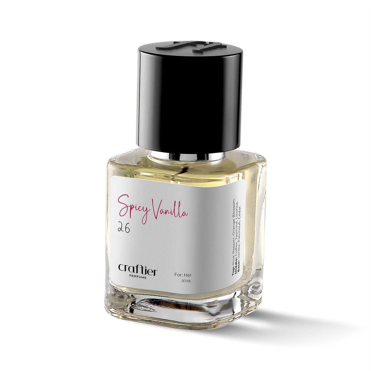 Craftier Perfumes Spicy Vanilla 26 for Her - 50ml