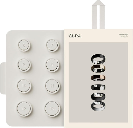 Oura Ring 5 Sizing Kit - Size Before You Buy - Unique Non Standard Fit - Money Back With Subsequent Smartring Purchase