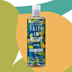 Faith In Nature Jojoba Body Wash, 400 ml, 129494