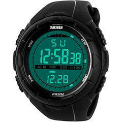 SKMEI men sport, swimmer and diving 50 M water resistant wrist watch Waterproof