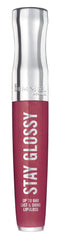 Rimmel Stay Glossy Lip Gloss - Non-Sticky and Lightweight Formula for Lip Color and Shine - 340 Captivate Me!, .18oz