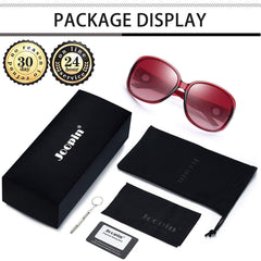 Joopin Sunglasses for Women Oversized Shades for Ladies Trendy Large Rectangle Sun Glasses UV Protection