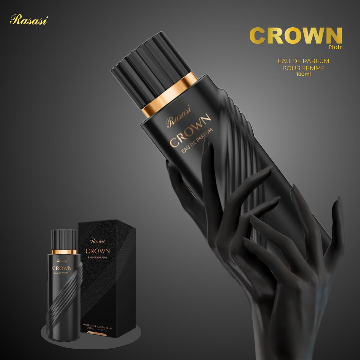 Rasasi- Crown Noir 100 ml