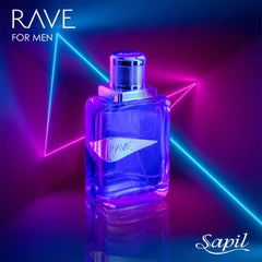 Sapil Rave Eau De Parfum for Women - 100 ml (Fresh)