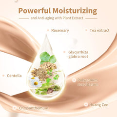 CATKIN PEACH BLOSSOM Skincare BB Cream Air Cushion Foundation, Matte Oil-control Concealer for All Skin Types, Refillable Foundation Makeup 13g*3 (C02)