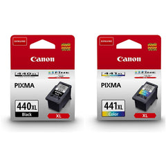 CANON 440XL BLACK & 441XL COLOR INK CARTRIDGE SET